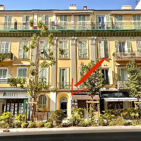 Petit Cocon En Duplex - Centre-ville&plage à 2 Minutes Apartamento Nice